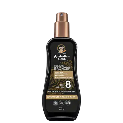 Imagem do produto Australian Gold Instant Bronzer FPS 8 - Protetor Solar em Spray 237g