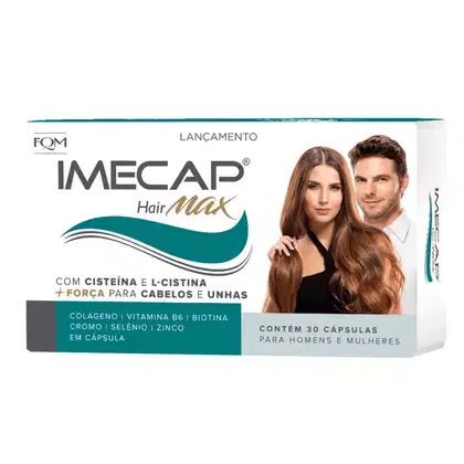 Imagem do produto Imecap Hair Max - Tratamento Capilar 30 Cápsulas