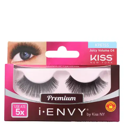 Imagem do produto Kiss New York i-Envy Juicy Volume 04 - Cílios Postiços