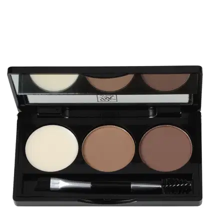 Imagem do produto Ruby Kisses GoBrow Dark Brown - Paleta para Sobrancelha 4g