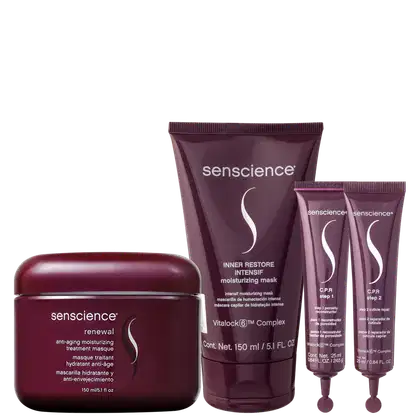 Imagem do produto Kit Senscience Cronograma Capilar Completo (3 Produtos)