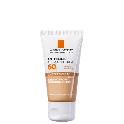 Imagem do produto La Roche-Posay Anthelios Alta Cobertura FPS60 Cor Clara - Protetor Solar Facial 40ml