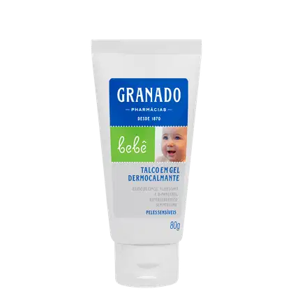 Imagem do produto Granado Bebê Dermocalmante Peles Sensíveis - Talco 80g