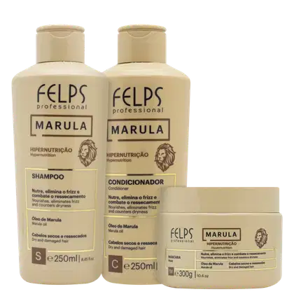 Imagem do produto Kit Felps Professional Marula Tratamento (3 Produtos)