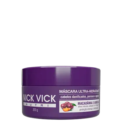 Imagem do produto Nick &amp; Vick NUTRI-Hair Ultra-Hidratante - Máscara Capilar 200g