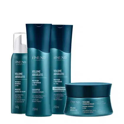 Imagem do produto Kit Amend Expertise Volume Absoluto Home Care Mousse (4 produtos)