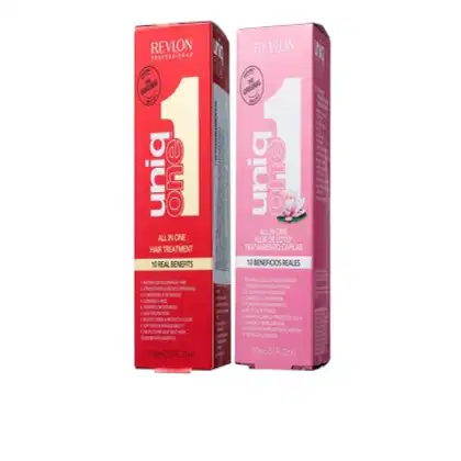 Imagem do produto Kit Revlon Leave In Uniq One tradicional + Uniq One Lotus Flower