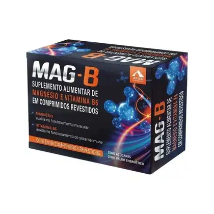 Imagem do produto MAG B Magnésio + Vitamina B6 60 Comprimidos
