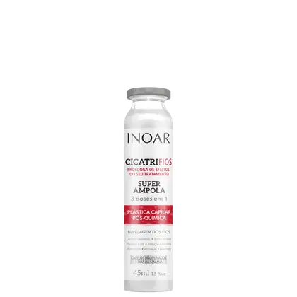 Imagem do produto Inoar Cicatrifios Pós-Química Super Ampola - Tratamento Capilar 45ml