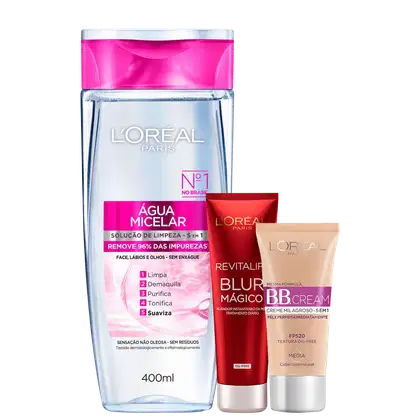 Imagem do produto Kit L'Oréal Paris Expertise BB Blur (3 Produtos)