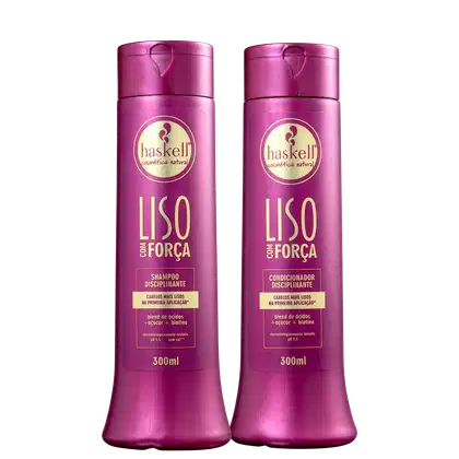 Imagem do produto Kit Haskel Liso com Força (2 Produtos)