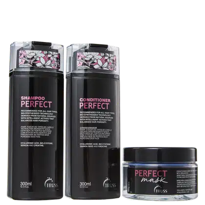 Imagem do produto Combo Perfect: Shampoo 300ml + Condicionador 300ml + Perfect Mask 180g