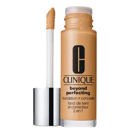 Imagem do produto Clinique Beyond Perfecting Foundation + Concealer 10 Honey Wheat - Base 2 em 1 30ml
