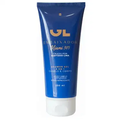 Imagem do produto Gl Embaixador Shower Gel Cabelo e Corpo Miami 305 200ml