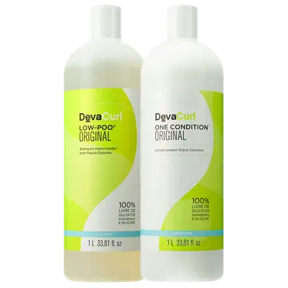 Imagem do produto Kit Deva Curl Low-Poo Duo Salão (2 Produtos)
