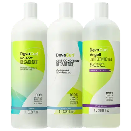 Imagem do produto Kit Deva Curl Decadence Angell Salão (3 produtos)