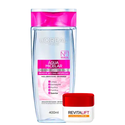 Imagem do produto Kit L'Oréal Paris Rotina Firmadora Diurna 3 (2 Produtos)