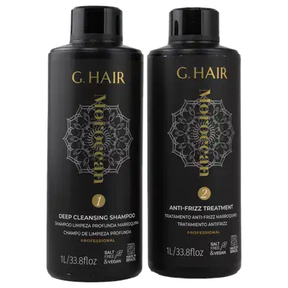 Imagem do produto Kit G.Hair Tratamento Capilar Marroquino Salon (2 Produtos)