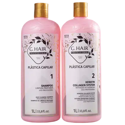 Imagem do produto Kit G.Hair Plástica Capilar Marroquina Salon (2 Produtos)
