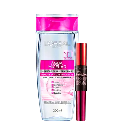 Imagem do produto Kit Beleza na Web L'Oréal Maybelline Make (2 Produtos)