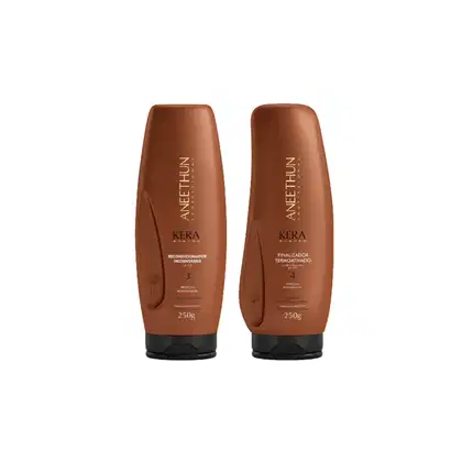 Imagem do produto Kit Aneethun Kera System Reconstrução Capilar Recondicionador 250mL + Finalizador 250mL