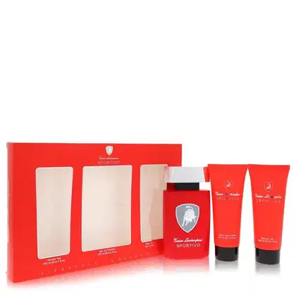 Imagem do produto Perfume Masculino Tonino Lamborghini 125 ML Eau De Toilette Spray +100 ML Gel de Banho + 100 ML Loção Pós-Barba Balm