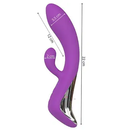Imagem do produto Muse Vibrador Ponto G e Clitóris Rabbit Movimento de Dedo Formato Anatômico Demons S-Hande em Silicone Recarregável