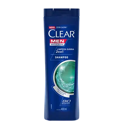 Imagem do produto Clear Limpeza Diária 2 em 1 - Shampoo Anticaspa 400ml