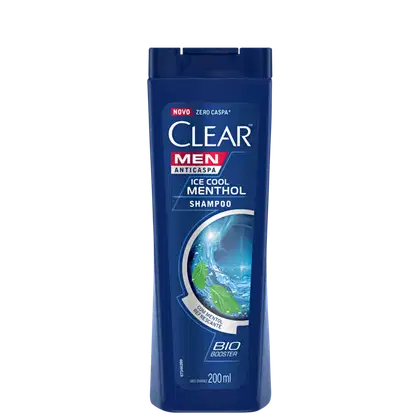 Imagem do produto Clear Ice Cool Menthol - Shampoo Anticaspa 200ml