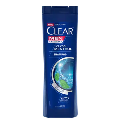 Imagem do produto Clear Ice Cool Menthol - Shampoo Anticaspa 400ml