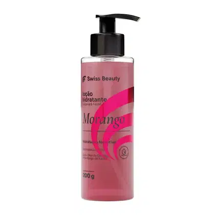 Imagem do produto Loção Hidratante Morango 200ml Swiss Beauty Belkit