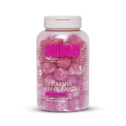 Imagem do produto Guday Creatina Gummy Frutas Vermelhas 60un