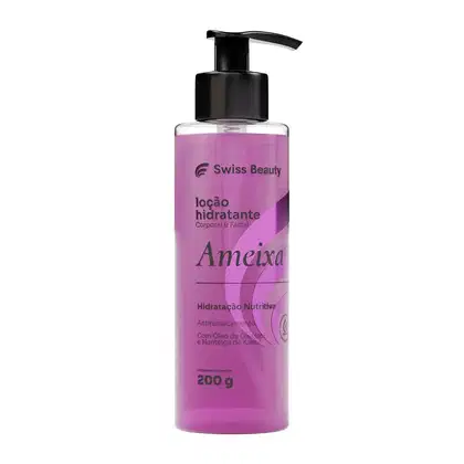Imagem do produto Loção Hidratante Corporal e Facial Ameixa 200g Swiss Beauty Belkit