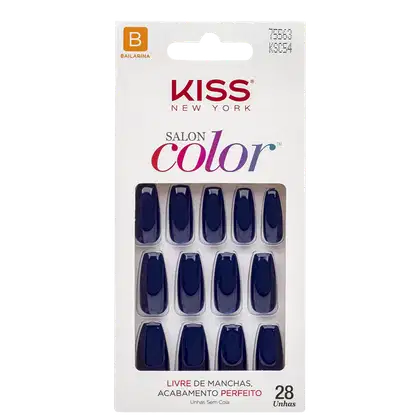 Imagem do produto Kiss New York Salon Color Little Princess - Unhas Postiças (28 Unidades)