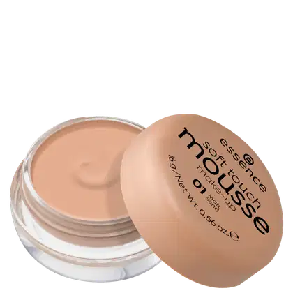 Imagem do produto Essence Soft Touch Mousse 01 Matt Sand - Base Cremosa 16g