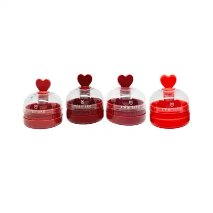 Imagem do produto Kit LIP MOUSSE VELVET PEACH ME UP! Mia Make 4 cores