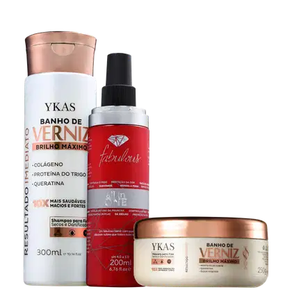 Imagem do produto Kit YKAS All in One Verniz (3 Produtos)