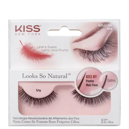 Imagem do produto Kiss New York Looks So Natural Shy - Cílios Postiços 2g