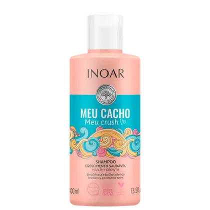 Imagem do produto Inoar Meu Cacho, Meu Crush - Shampoo 400ml