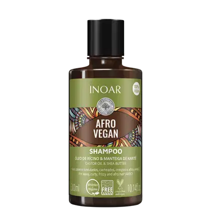 Imagem do produto Inoar Afro Vegan - Shampoo 300ml