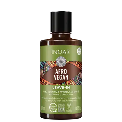Imagem do produto Inoar Afro Vegan - Leave-in 300ml