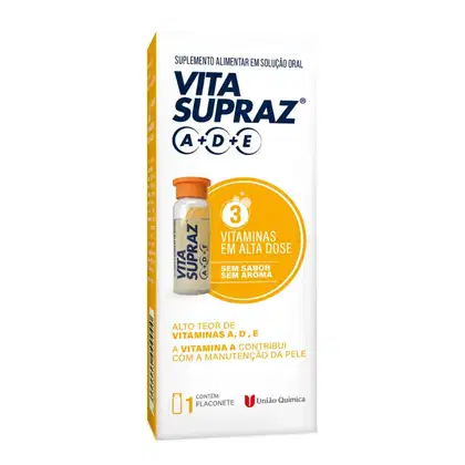 Imagem do produto Suplemento sem Sabor Vitasupraz Caixa Flaconete 3ml