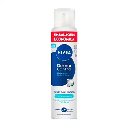 Imagem do produto Desodorante Antitranspirante Aerossol Nivea Derma Control Defende 72h 200ml