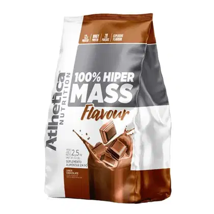 Imagem do produto Hiper Mass 100% Flavour Chocolate 2.5kg - Atlhetica Nutrition