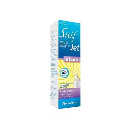 Imagem do produto Snif Jet Infantil 0,9% Eurofarma - 100ML