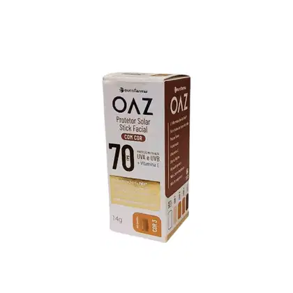 Imagem do produto OAZ Protetor Solar em Stick Facial Com Cor Fps70 14ml - Cor 3