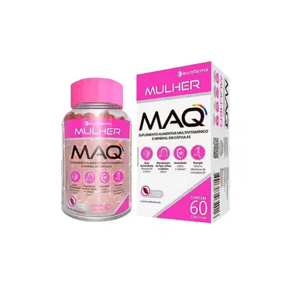 Imagem do produto Suplemento Alimentar Maq Mulher 60 Cápsulas Eurofarma