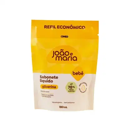 Imagem do produto Sabonete Líquido João e Maria Glicerina Refil 180ml