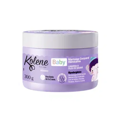 Imagem do produto Manteiga Corporal Hidratante Baby Hipoalergênico Kolene 60g
