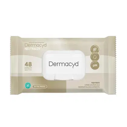 Imagem do produto Lenços Umedecidos Dermacyd com 48 Unidades